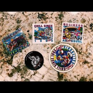 Brandy Melville stickers (5) no duplicates